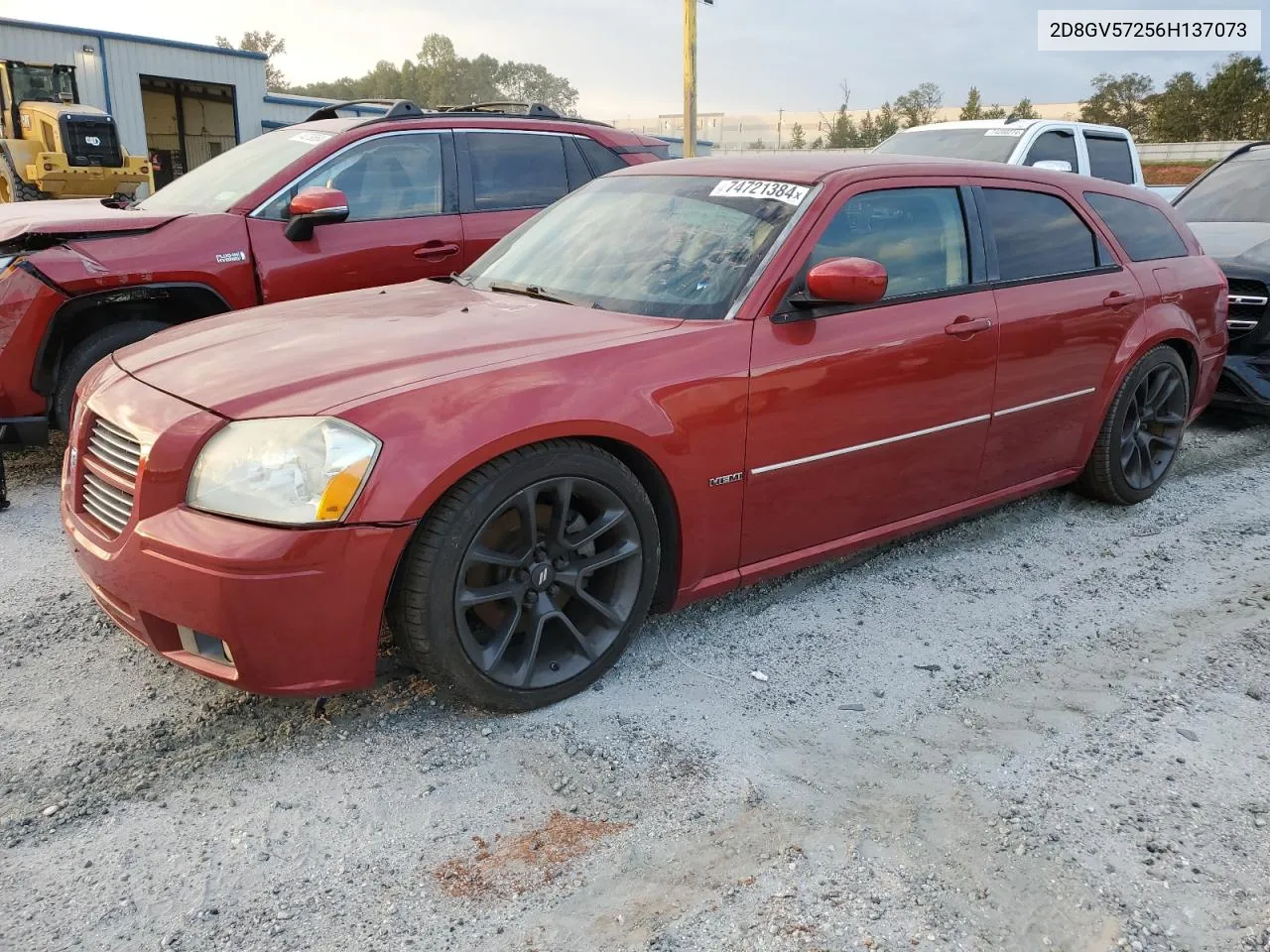 2006 Dodge Magnum R/T VIN: 2D8GV57256H137073 Lot: 74721384