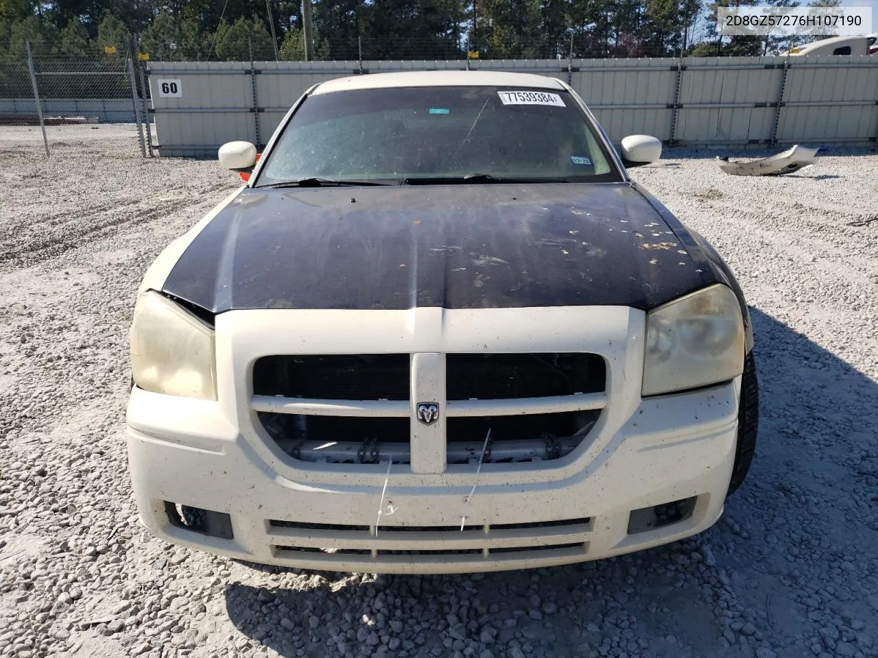 2006 Dodge Magnum R/T VIN: 2D8GZ57276H107190 Lot: 77539384