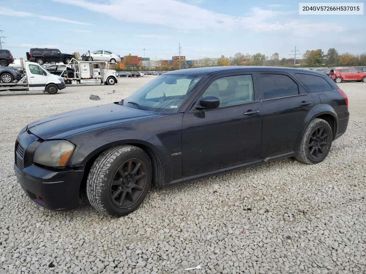 2006 Dodge Magnum R/T VIN: 2D4GV57266H537015 Lot: 78031294