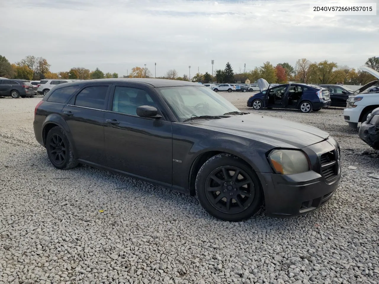 2006 Dodge Magnum R/T VIN: 2D4GV57266H537015 Lot: 78031294