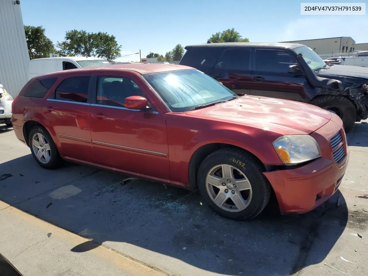 2007 Dodge Magnum Sxt VIN: 2D4FV47V37H791539 Lot: 60450634