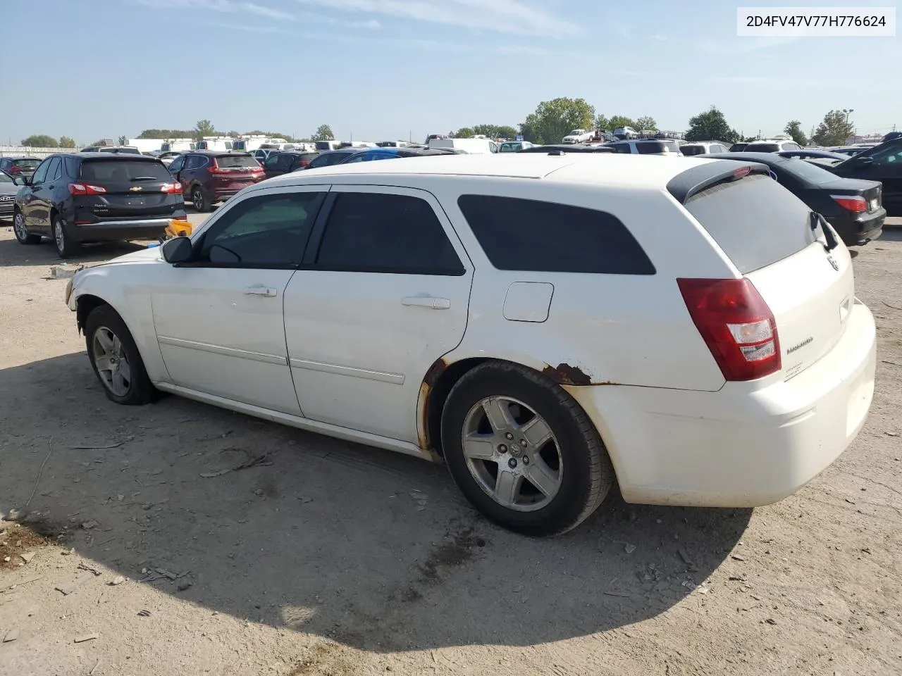 2007 Dodge Magnum Sxt VIN: 2D4FV47V77H776624 Lot: 70665334