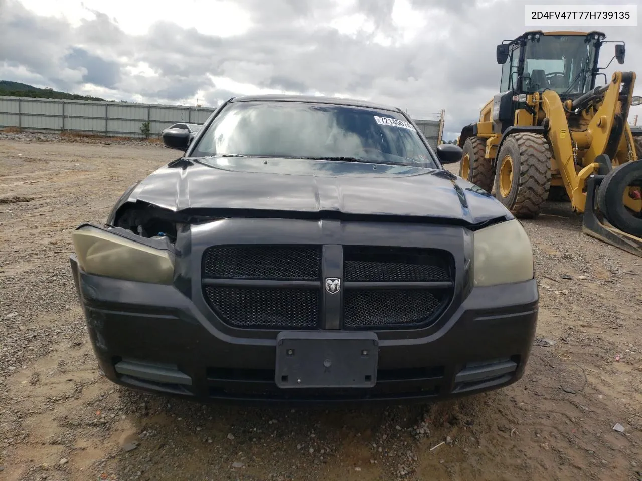 2007 Dodge Magnum Se VIN: 2D4FV47T77H739135 Lot: 72145074