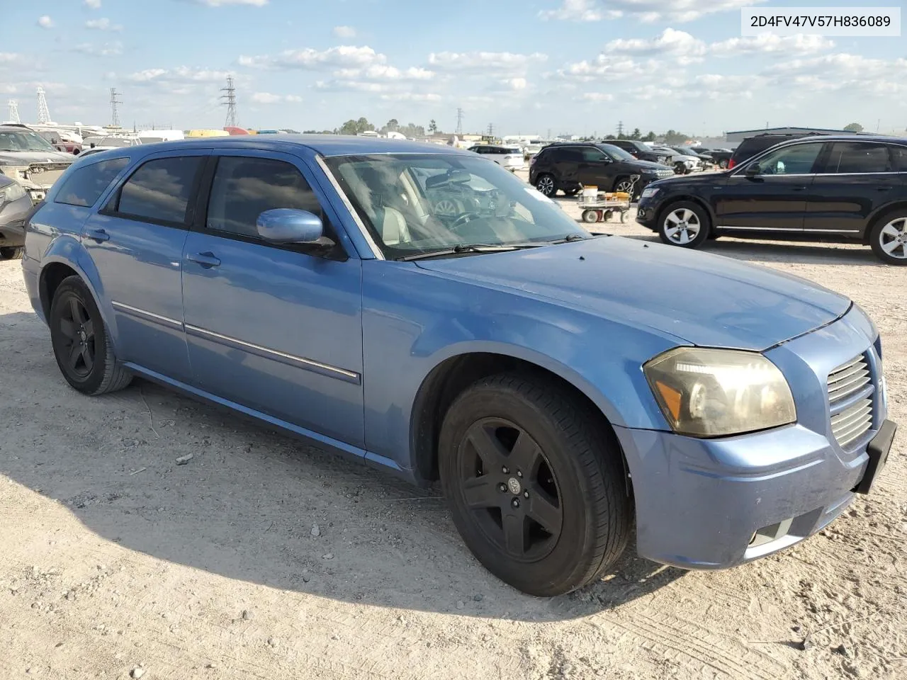 2007 Dodge Magnum Sxt VIN: 2D4FV47V57H836089 Lot: 74497174