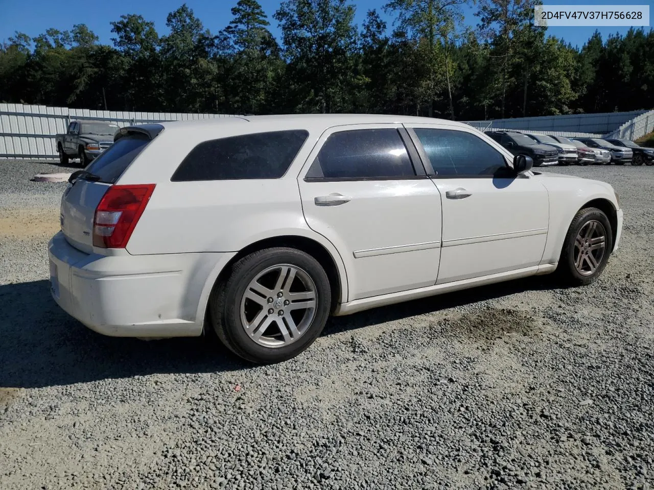 2007 Dodge Magnum Sxt VIN: 2D4FV47V37H756628 Lot: 75003934