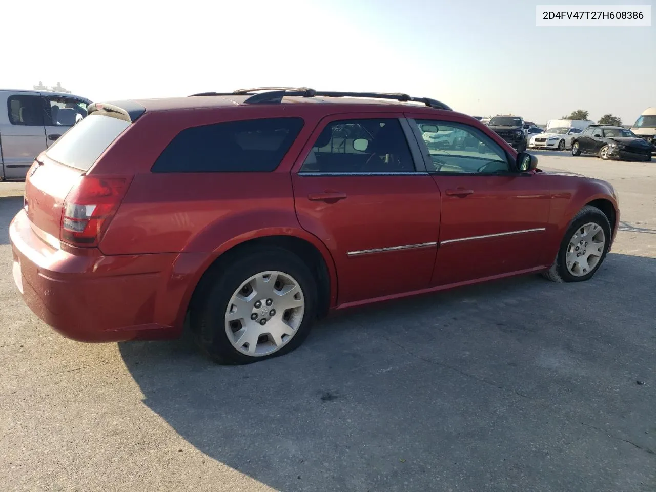 2007 Dodge Magnum Se VIN: 2D4FV47T27H608386 Lot: 75472474