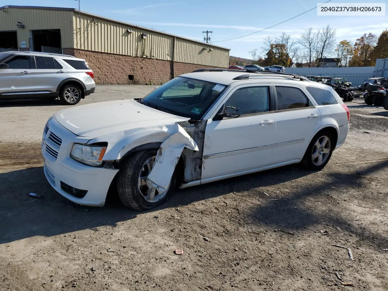 2008 Dodge Magnum Sxt VIN: 2D4GZ37V38H206673 Lot: 78195354