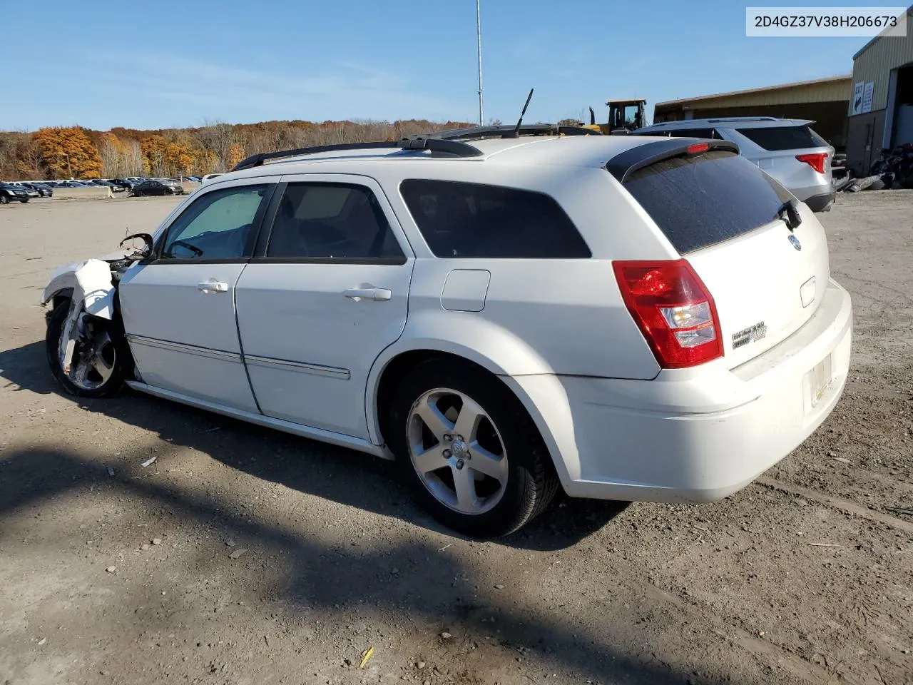 2008 Dodge Magnum Sxt VIN: 2D4GZ37V38H206673 Lot: 78195354