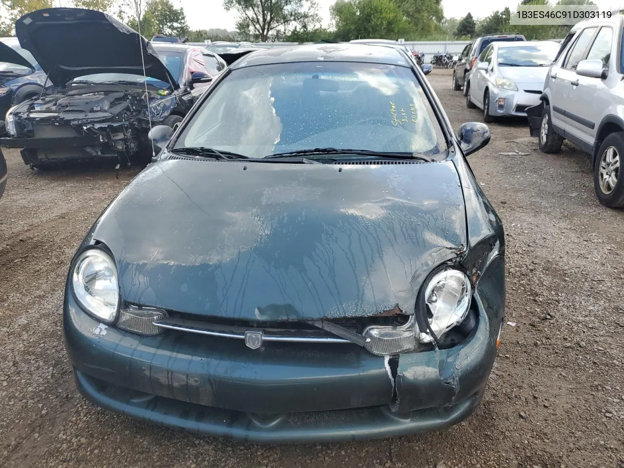 2001 Dodge Neon Se VIN: 1B3ES46C91D303119 Lot: 67595154