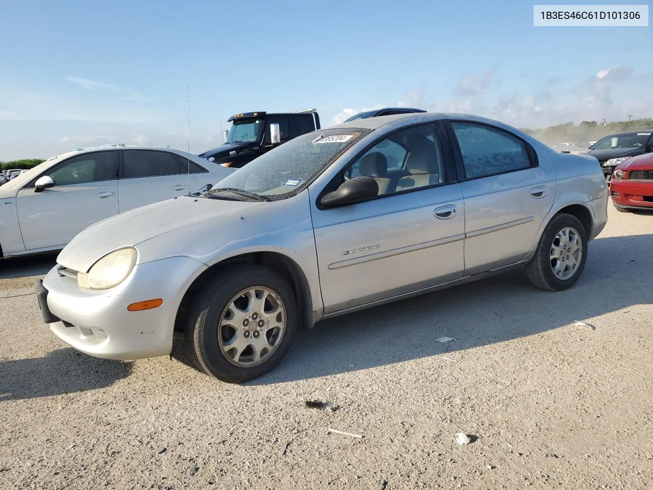 2001 Dodge Neon Se VIN: 1B3ES46C61D101306 Lot: 71385204