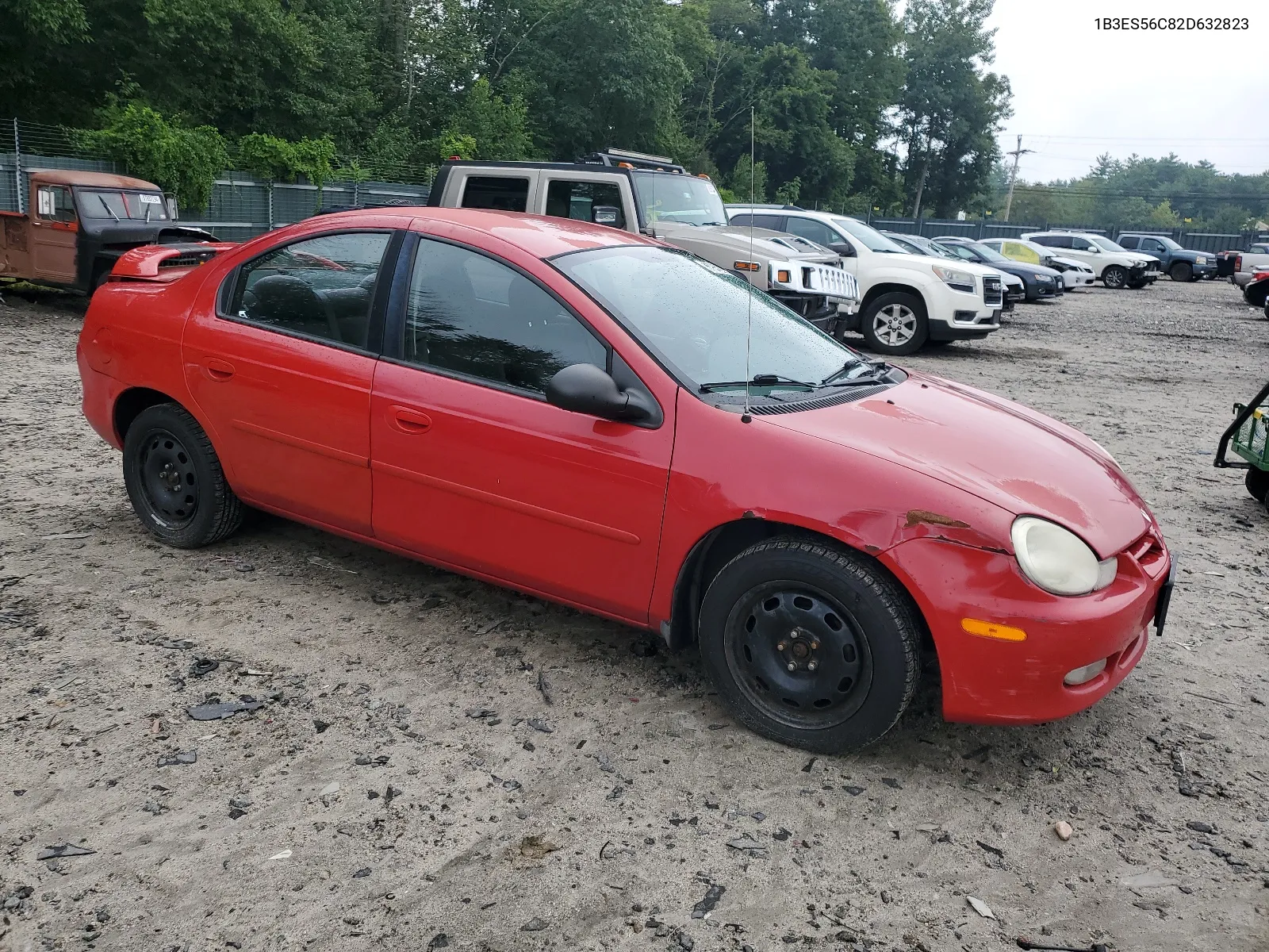 2002 Dodge Neon Es VIN: 1B3ES56C82D632823 Lot: 67858834