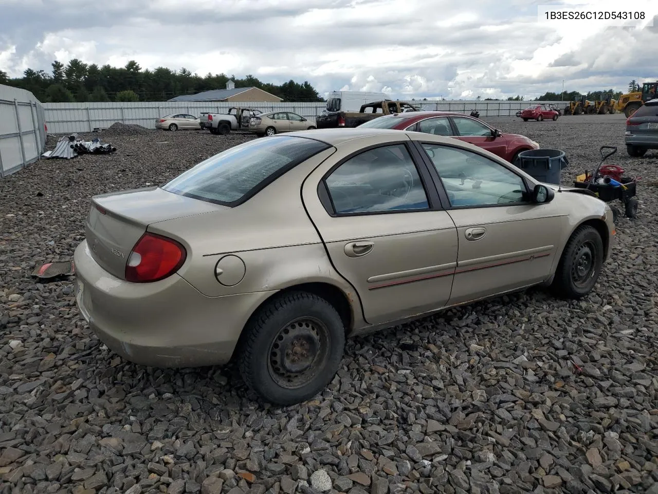 1B3ES26C12D543108 2002 Dodge Neon