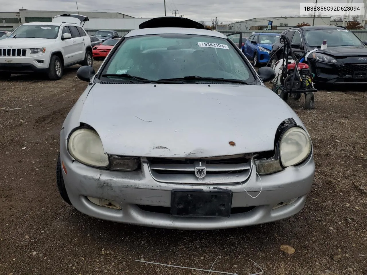 2002 Dodge Neon Es VIN: 1B3ES56C92D623094 Lot: 79342104