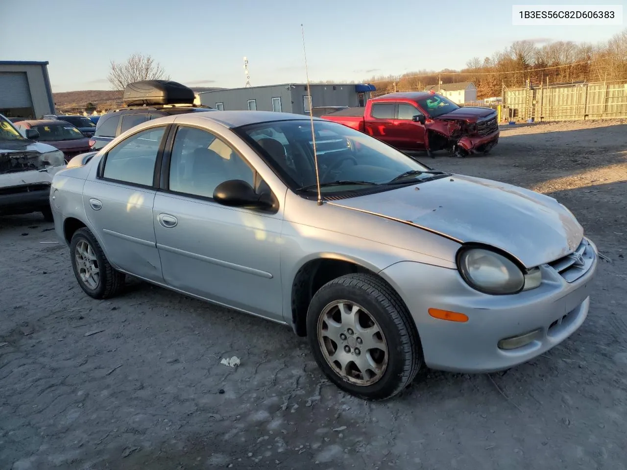 2002 Dodge Neon Es VIN: 1B3ES56C82D606383 Lot: 79998574