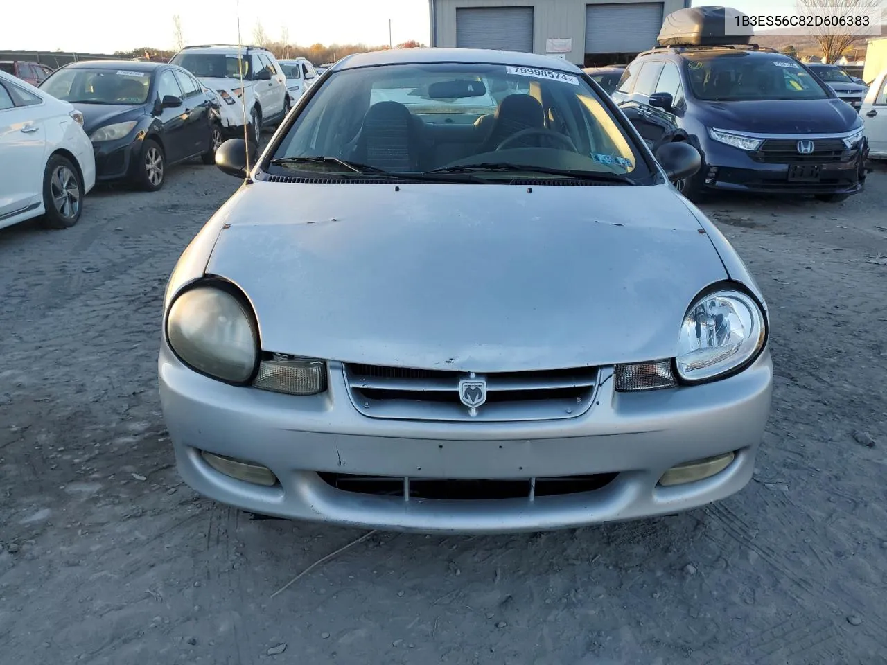 2002 Dodge Neon Es VIN: 1B3ES56C82D606383 Lot: 79998574