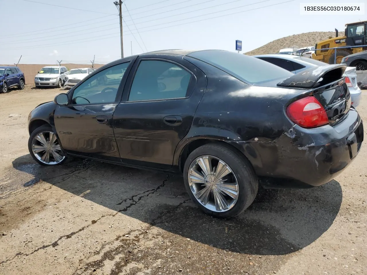 2003 Dodge Neon Sxt VIN: 1B3ES56C03D180674 Lot: 64026784