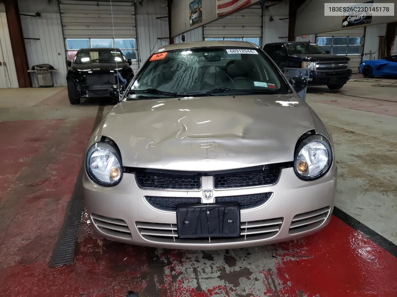 2003 Dodge Neon Se VIN: 1B3ES26C23D145178 Lot: 68912044