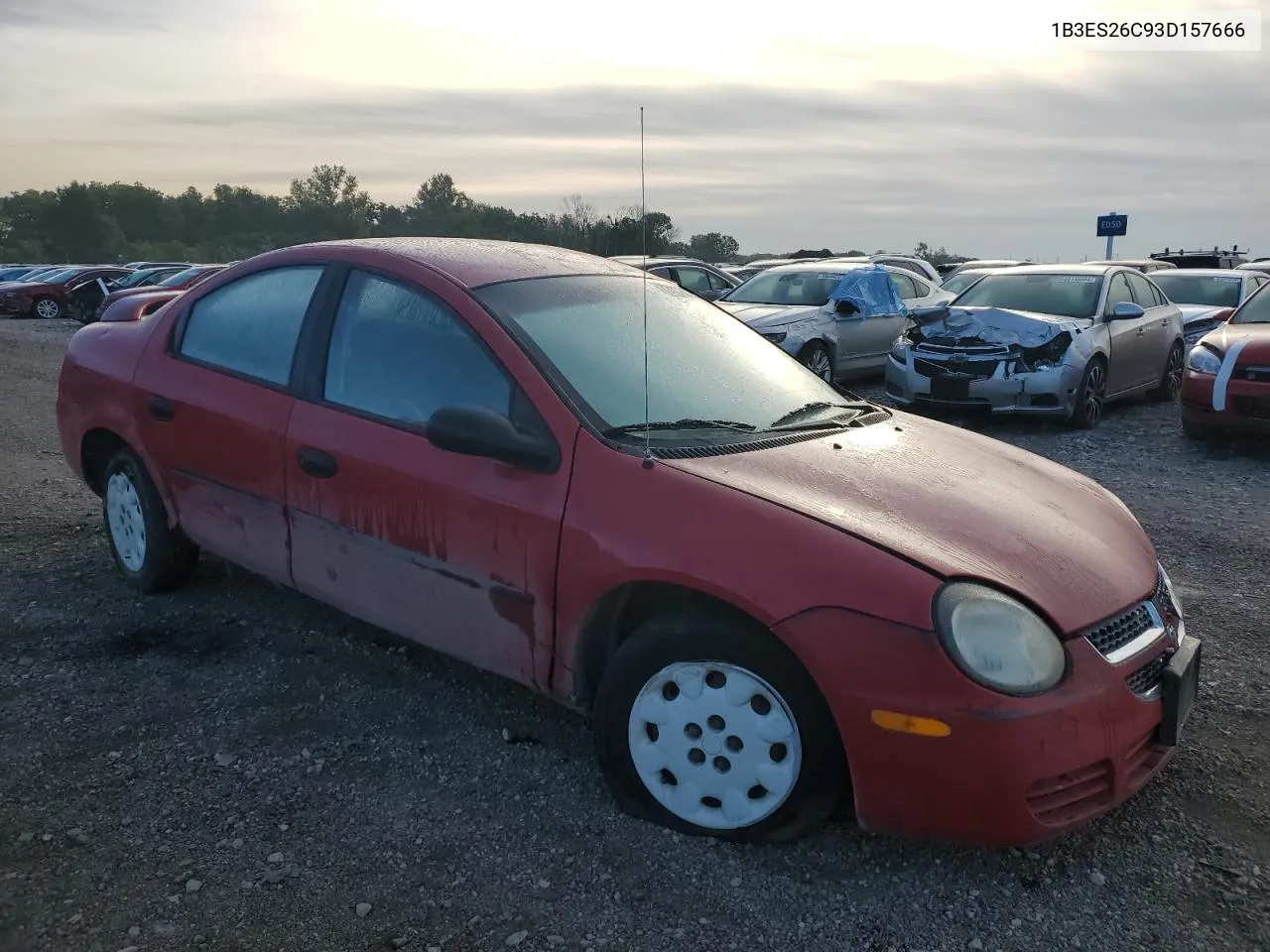 1B3ES26C93D157666 2003 Dodge Neon Se