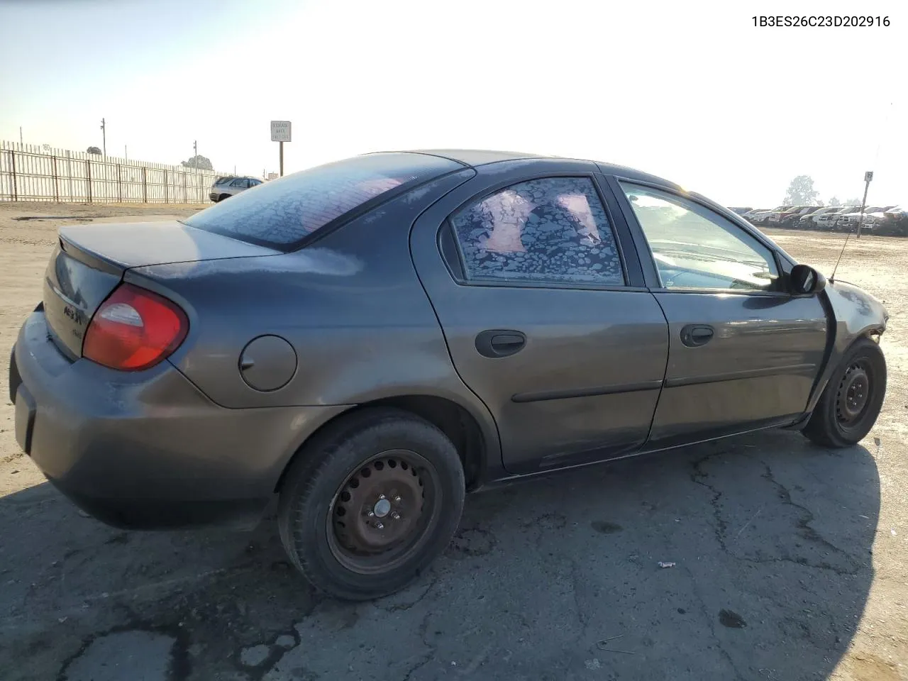 2003 Dodge Neon Se VIN: 1B3ES26C23D202916 Lot: 76054914