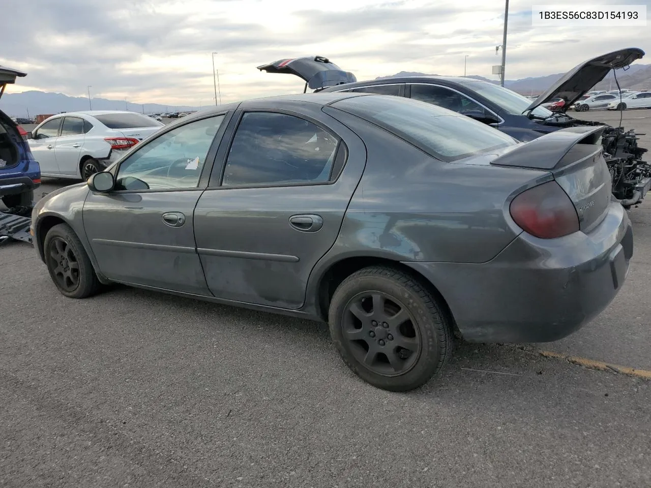 2003 Dodge Neon Sxt VIN: 1B3ES56C83D154193 Lot: 77996054