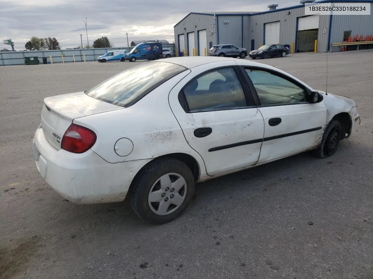 2003 Dodge Neon Se VIN: 1B3ES26C33D188234 Lot: 78412784