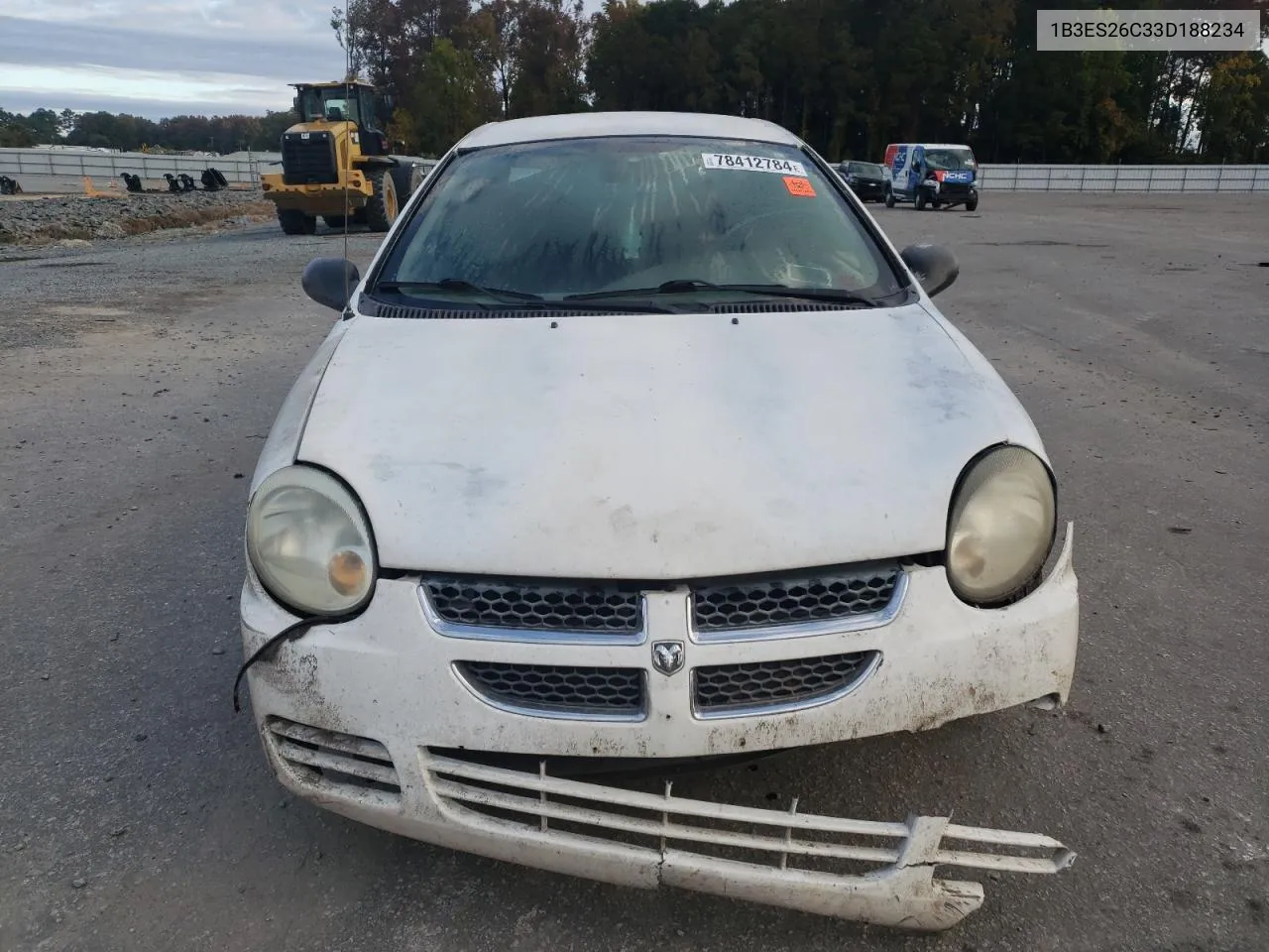 2003 Dodge Neon Se VIN: 1B3ES26C33D188234 Lot: 78412784