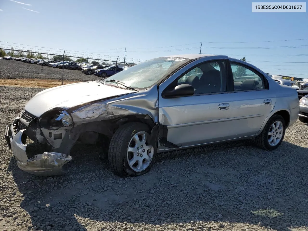 2004 Dodge Neon Sxt VIN: 1B3ES56C04D601827 Lot: 58065274