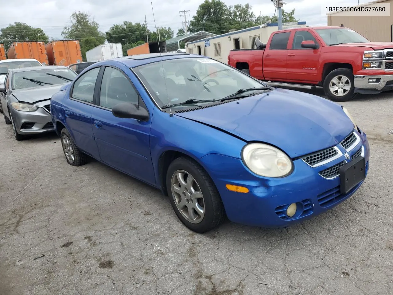 2004 Dodge Neon Sxt VIN: 1B3ES56C64D577680 Lot: 66591294