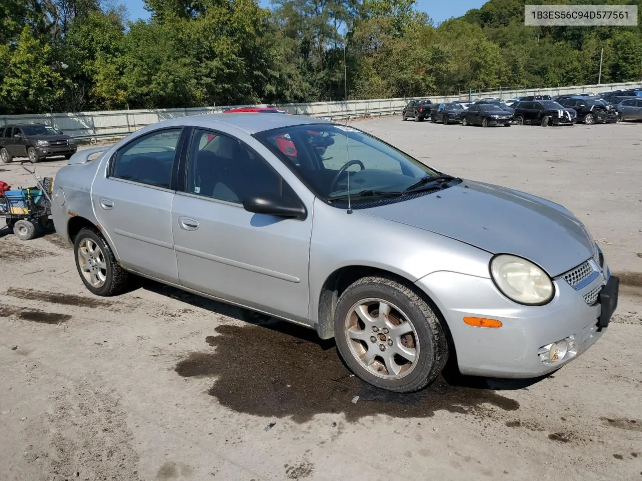 2004 Dodge Neon Sxt VIN: 1B3ES56C94D577561 Lot: 70367244