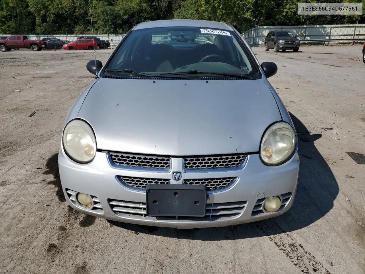 2004 Dodge Neon Sxt VIN: 1B3ES56C94D577561 Lot: 70367244