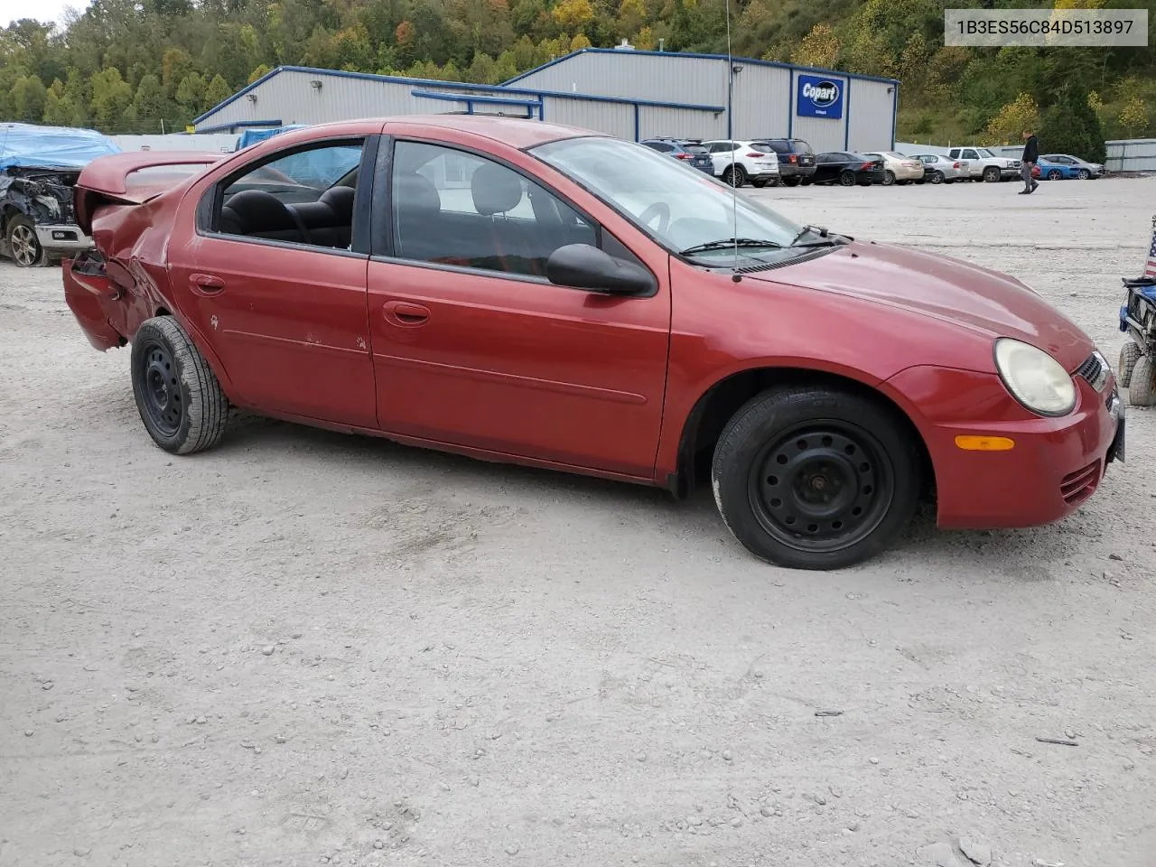 2004 Dodge Neon Sxt VIN: 1B3ES56C84D513897 Lot: 75667534