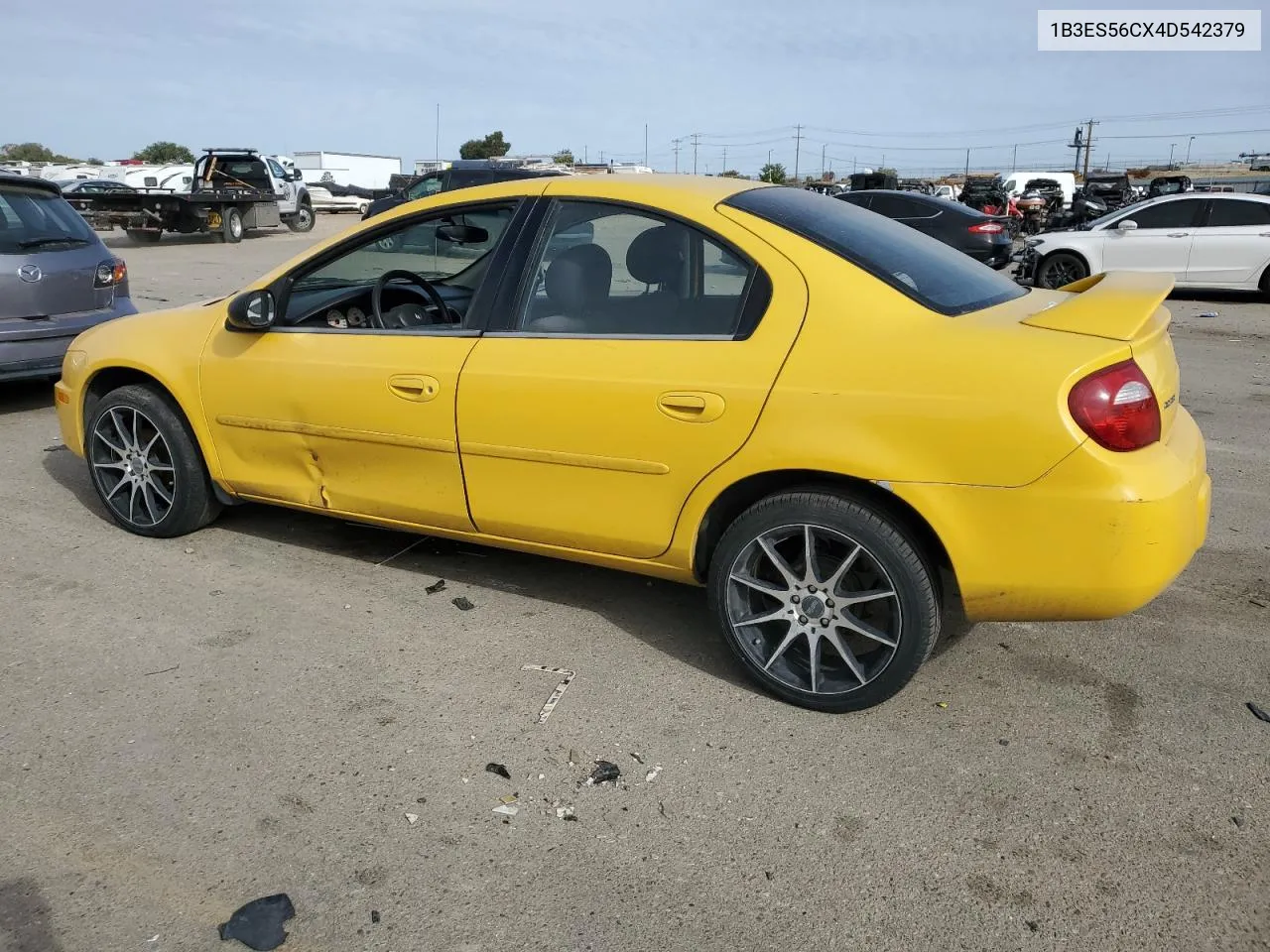 2004 Dodge Neon Sxt VIN: 1B3ES56CX4D542379 Lot: 77046934