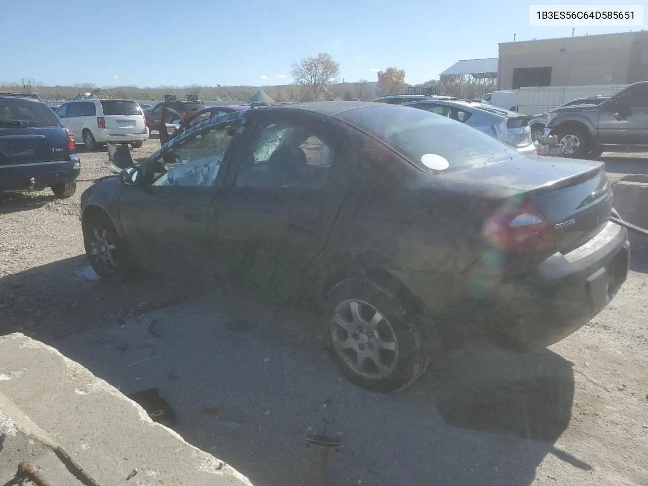 2004 Dodge Neon Sxt VIN: 1B3ES56C64D585651 Lot: 78741324