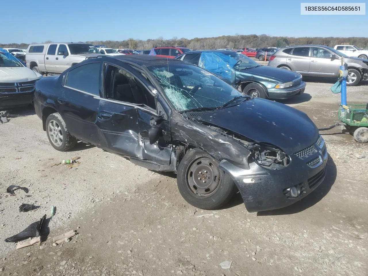 2004 Dodge Neon Sxt VIN: 1B3ES56C64D585651 Lot: 78741324