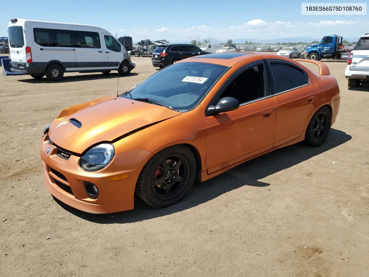 1B3ES66S75D108760 2005 Dodge Neon Srt-4