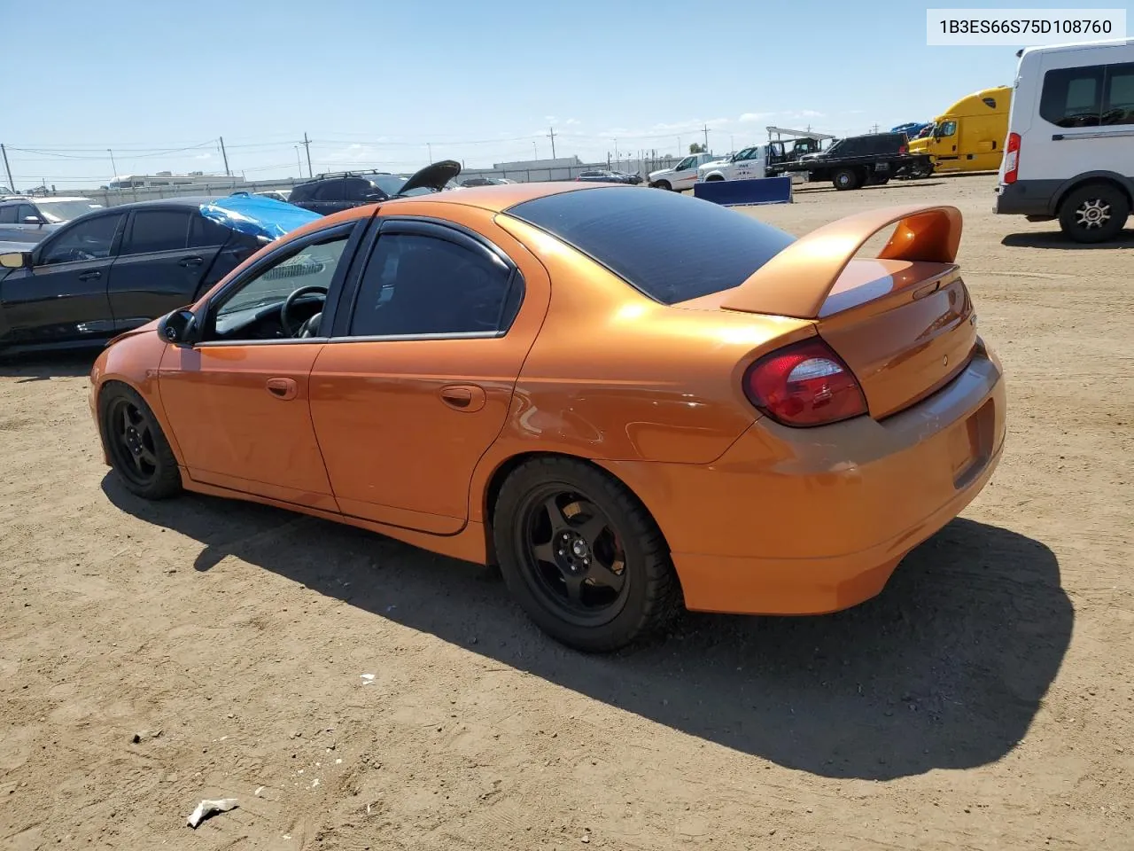 2005 Dodge Neon Srt-4 VIN: 1B3ES66S75D108760 Lot: 62733784