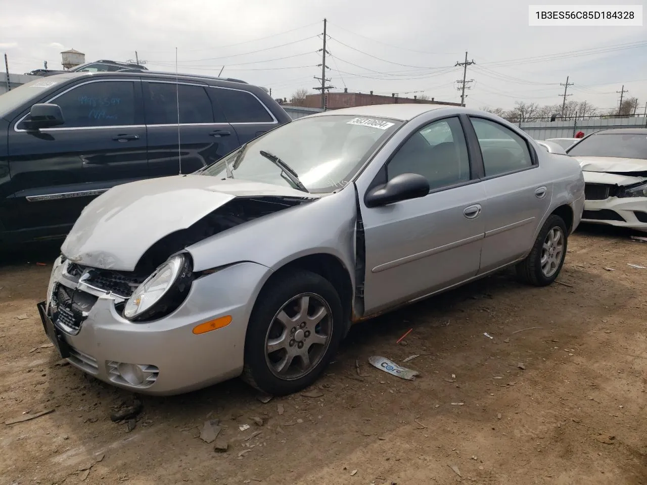 2005 Dodge Neon Sxt VIN: 1B3ES56C85D184328 Lot: 65936074