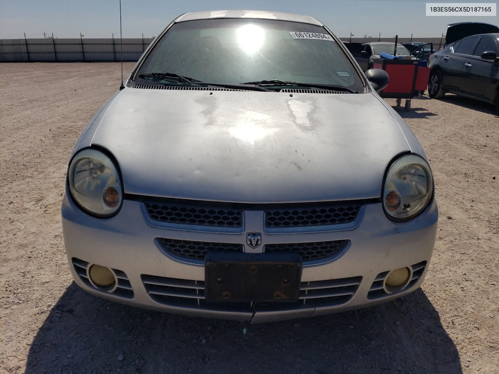 2005 Dodge Neon Sxt VIN: 1B3ES56CX5D187165 Lot: 66124894