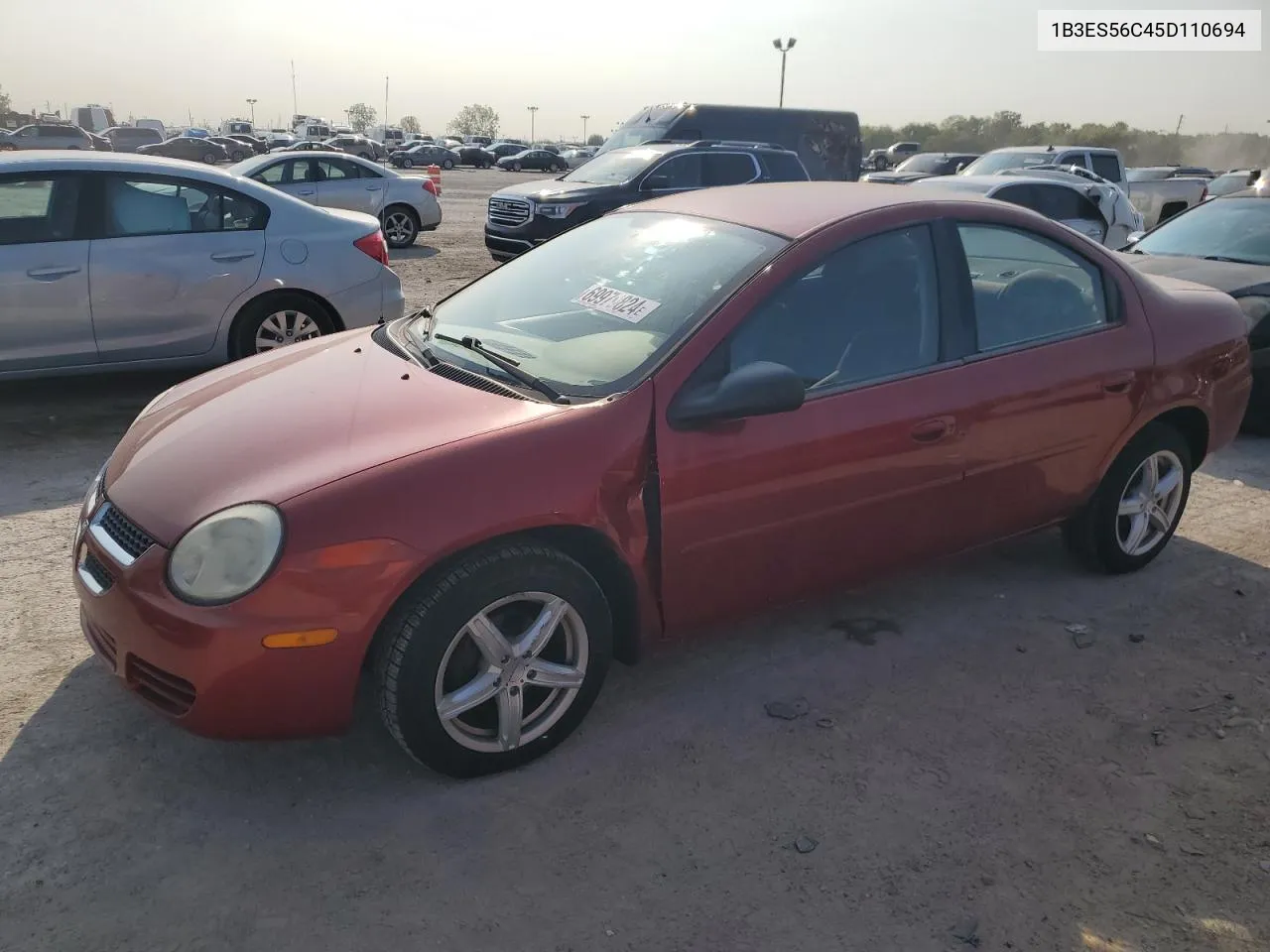 2005 Dodge Neon Sxt VIN: 1B3ES56C45D110694 Lot: 69979824