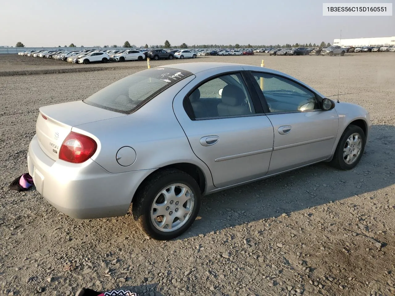 2005 Dodge Neon Sxt VIN: 1B3ES56C15D160551 Lot: 70802514