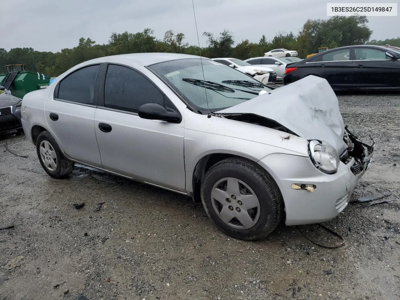 2005 Dodge Neon Base VIN: 1B3ES26C25D149847 Lot: 75435004