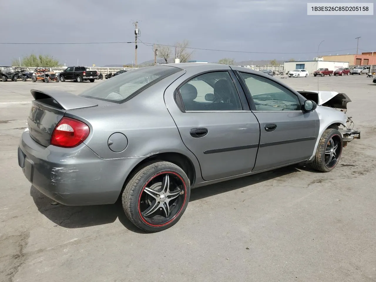 2005 Dodge Neon Base VIN: 1B3ES26C85D205158 Lot: 76690924