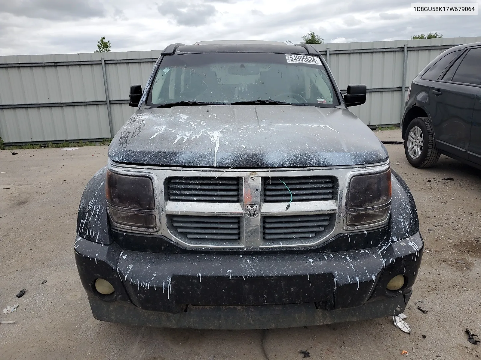 2007 Dodge Nitro Slt VIN: 1D8GU58K17W679064 Lot: 54995634