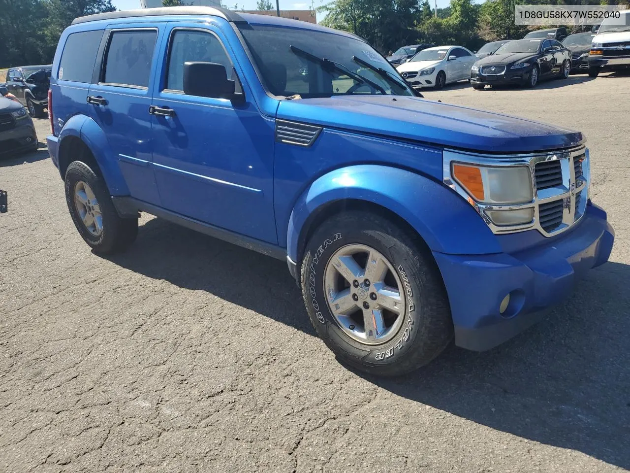 2007 Dodge Nitro Slt VIN: 1D8GU58KX7W552040 Lot: 56870334