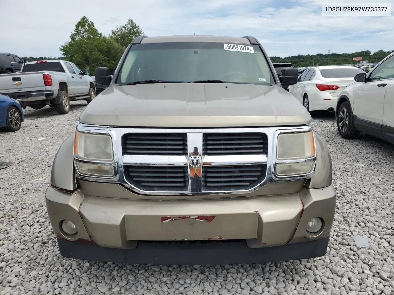 1D8GU28K97W735377 2007 Dodge Nitro Sxt