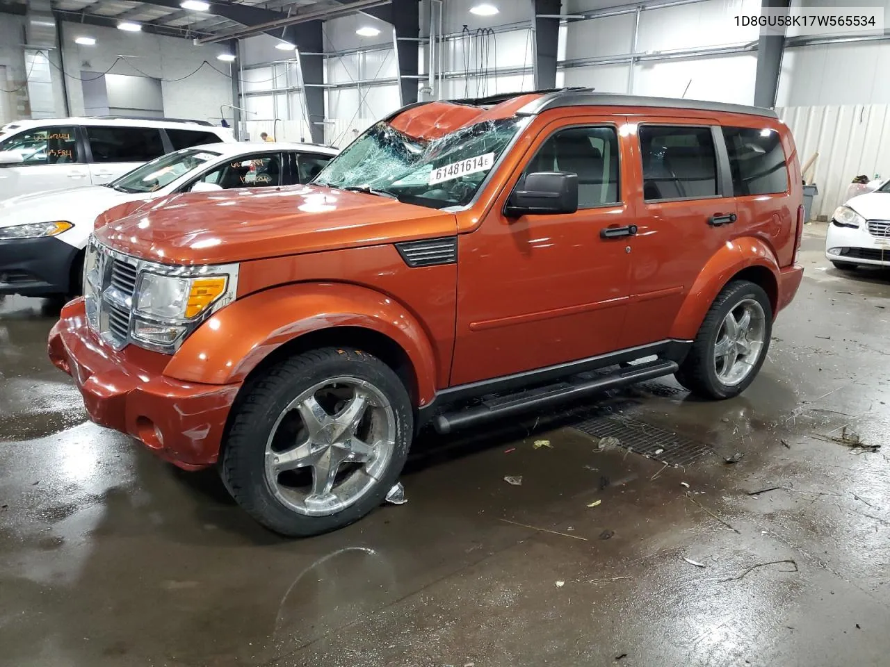 2007 Dodge Nitro Slt VIN: 1D8GU58K17W565534 Lot: 61481614