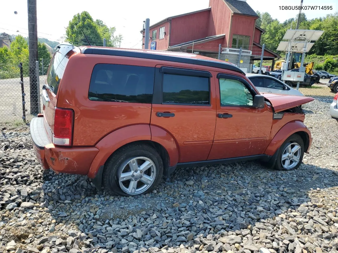 2007 Dodge Nitro Slt VIN: 1D8GU58K07W714595 Lot: 65309104