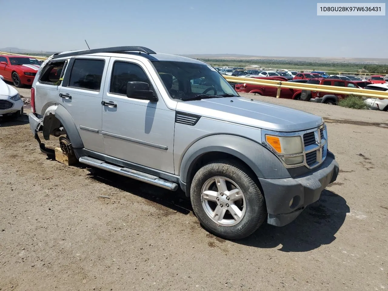 2007 Dodge Nitro Sxt VIN: 1D8GU28K97W636431 Lot: 66031104