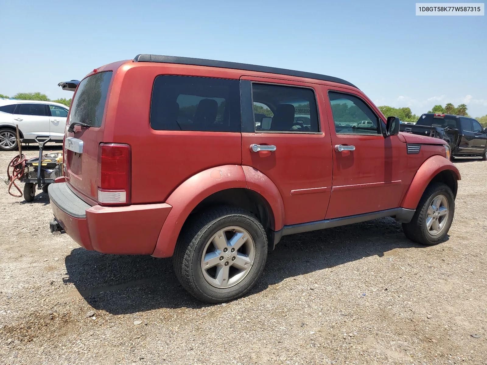 2007 Dodge Nitro Slt VIN: 1D8GT58K77W587315 Lot: 66539974