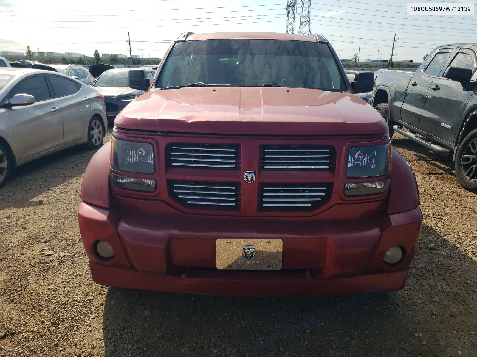 2007 Dodge Nitro R/T VIN: 1D8GU58697W713139 Lot: 66873684